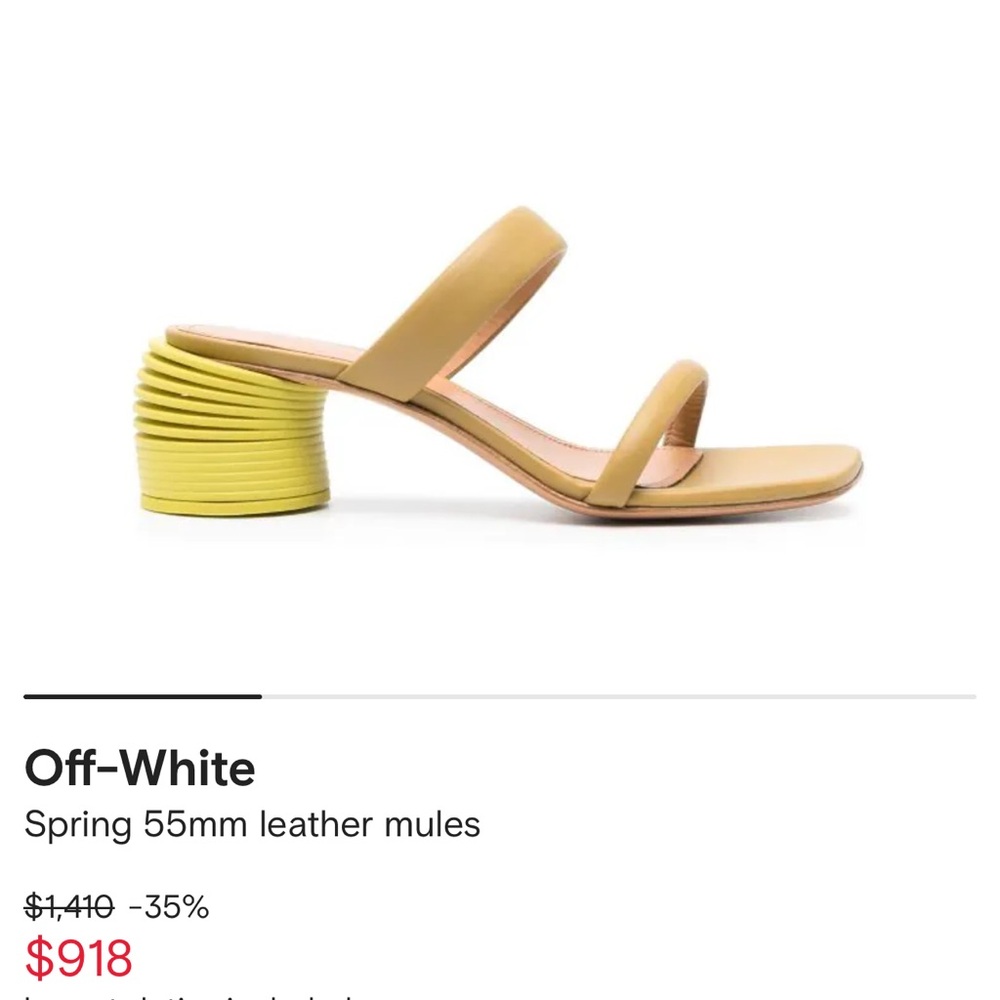 Off White Heels
